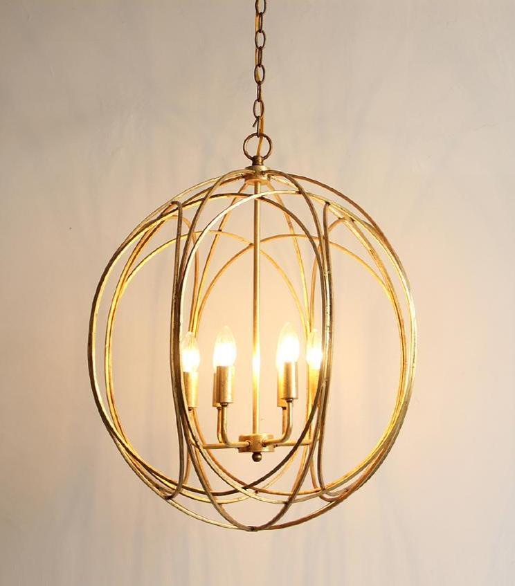 Modern Hanging Cage Lamp