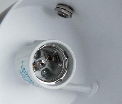 Wooden Hanging Wall Lamp