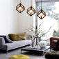 Modern Nordic Geometric Cube Hanging Lamp