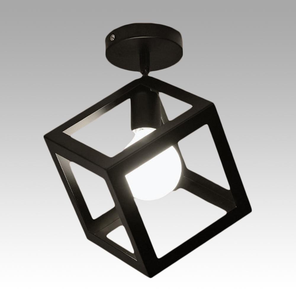 Modern Nordic Geometric Cube Hanging Lamp
